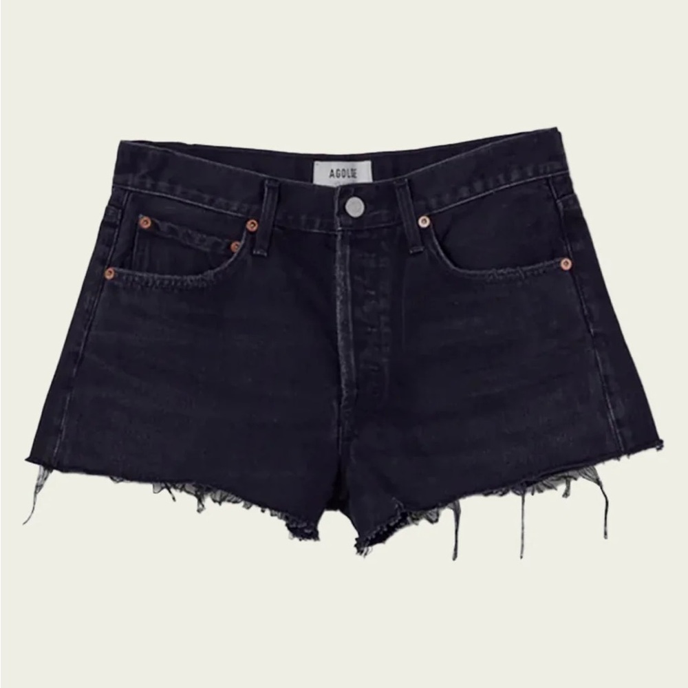 Agolde Parker cutoff Denim Shorts NWT